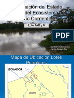 Evaluación Del Estado Actual Del Río Corrientes