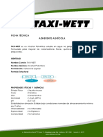 Ficha Técnica - TAXI WETT