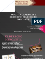 Diapositiva 1 Derecho Mercantil I Samuel R