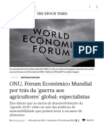 PT - UN, World Economic Forum Behind Global War On Farmers': Experts