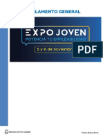 Reglamento General Expo JOVEN - Conferencistas & Talleristas