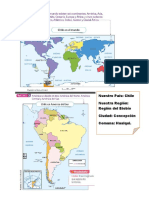 Chile Historia Mapas Plano Globo Terreaqueo