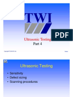 Ultrasonic Testing Ultrasonic Testing