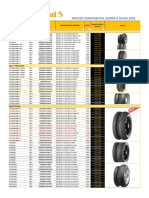 Precios Continental Enero A Junio 2022