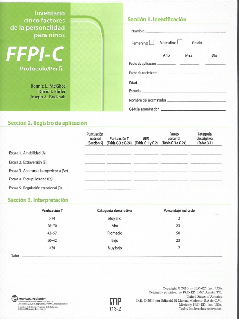 FFPIC Protocolo | PDF