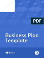 Business Plan Template