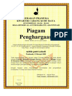 Sertifikat PENEGAK ANGKATAN 4 19 Desember 2021