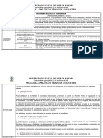 Metodos Numericos Prog. Analitico y Silabo