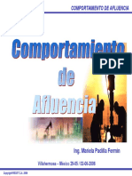 Comportam de Afluencia CAPT I - II