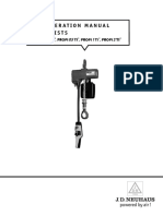 JDN Profi 1.5 TI Manual