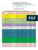 Báo giá sỉ Giấy T7.2022