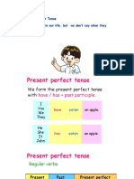 Revision:: Present Perfect Tense Part (1) Events in Our Life, But We Don't Say When They Happened