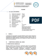 Silabo Fisica Ii Plan 2018 2022-I