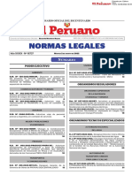 Normas legales del Perú del 2 de agosto de 2022