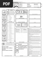 Ficha Oficial D&D 5E Editável