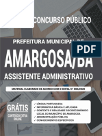 Apostila Assistente Administrativo Amargosa