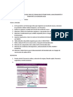 Evaluacion Curso de Formacion en Transfusion