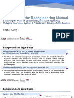 2 Overview of Reengineering Manual (Ms Danica Lulab)