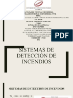 Sistemas de detección de incendios: componentes y tipos de detectores