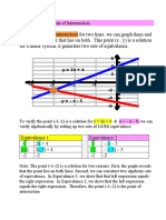 1.2 Graphing A Point of Intersection Notes