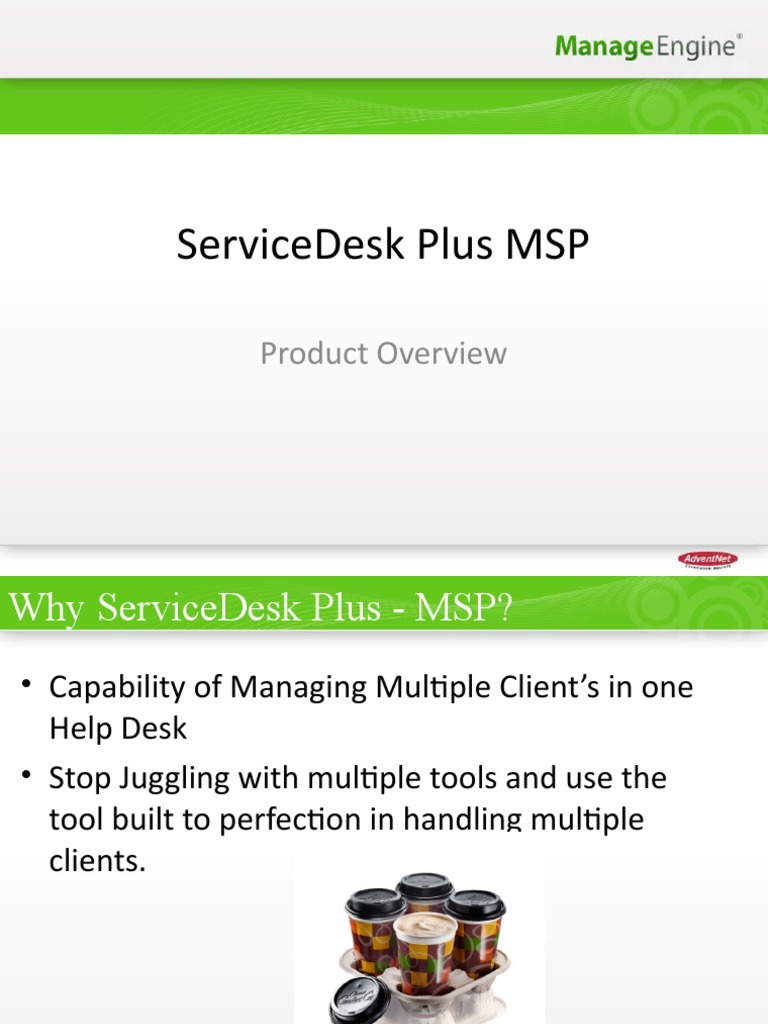 Service Desk Plus Overview PDF It Service Management Computer
