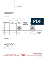 Banco de Datos de Profesores Contratistas Elegibles 1-2022 para El Programa Académico Trabajo Social