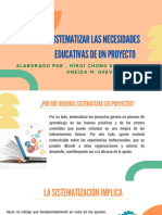 (PPT) Sistematizar Las Necesidades Educativas de Un Proyecto