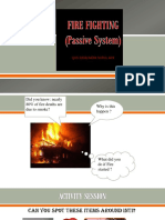Lecture 4 - Passive Fire Fighting System
