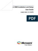 User HSM Installation and Setup User Guide For Libero SoC v11.8 SP3