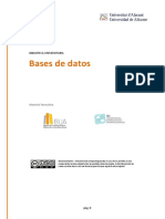 1 Las Bases de Datos