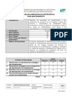 Administracion Estrategica para Mantenimiento I4.0