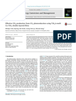 Effective CH4 Production From CO2 Photoreduction Using TiO