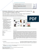 Enhancement of CO 2 Capture Adsorbents by UV Treatment