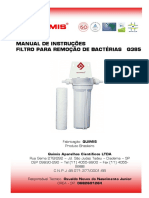 Manual Filtro Osmose Quimis q385