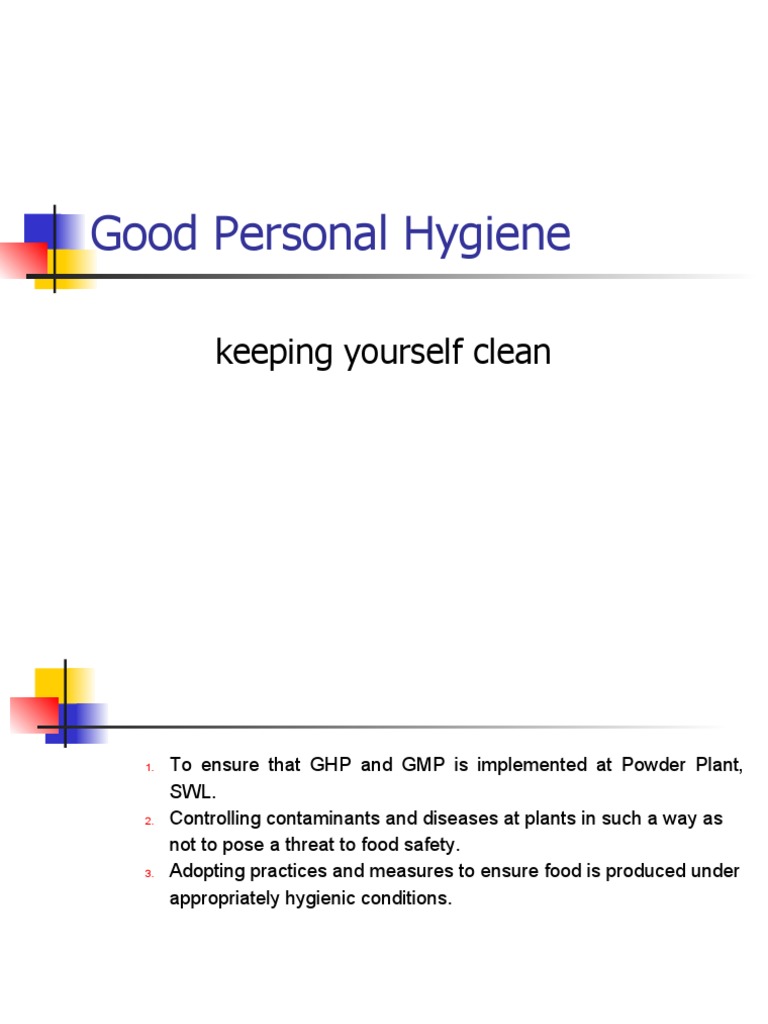 Good Personal Hygiene: Keeping Yourself Clean | PDF | Hygiene | Hand ...