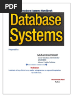 Database Systems Handbook by Muhammad Sharif