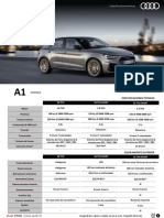 2022 Audi A1 Sportback Ficha Tecnica