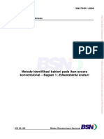 SNI 7545.1-2009 Metode Identifikasi Bakteri Pada Ikan Secara Konvensional 1