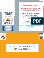 DAY 2 - Python - Basic - IDE - Installation - Anaconda