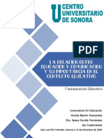 Comunicación Educativa: Licenciatura en Educación Huerta Marrón Kassandra Dra. Ileana Sorolla Fernández 4to Cuatrimestre