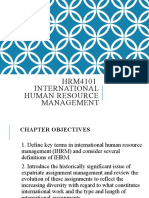 TOPIC 1 Introduction To International HRM