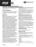 Form W-8BEN-E Instructions