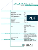 Jolly 30 Plus DR Data Sheet