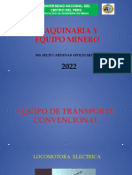 Equipos de Transporte Subterraneo