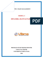 Modul 3. Dinamika Rantai Pasok