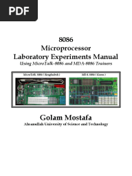 Microprocessor 8086 Lab Manual - nanoupload
