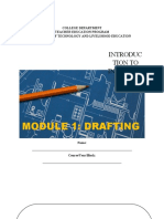 Module 1: Drafting: Introduc Tion To Industria L Arts