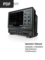 Hdo6000a Operators Manual