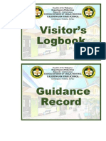 Visitor's Logbook: Calibungan High School