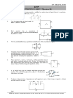 ELECTROSTATICS - SHEET: 17 (Lecture-16) : Page 1 of 4 CPP - Sankalp - El-18-Ph-V